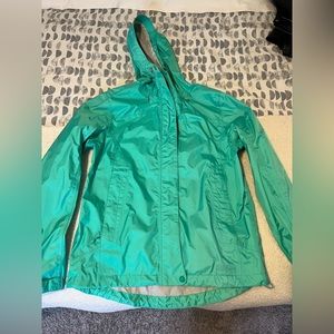 LLBean - Teal Rain Jacket